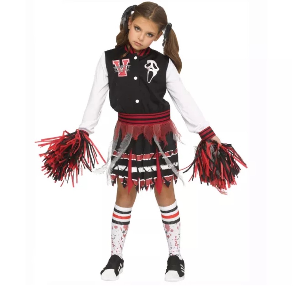 Child Ghost face costume